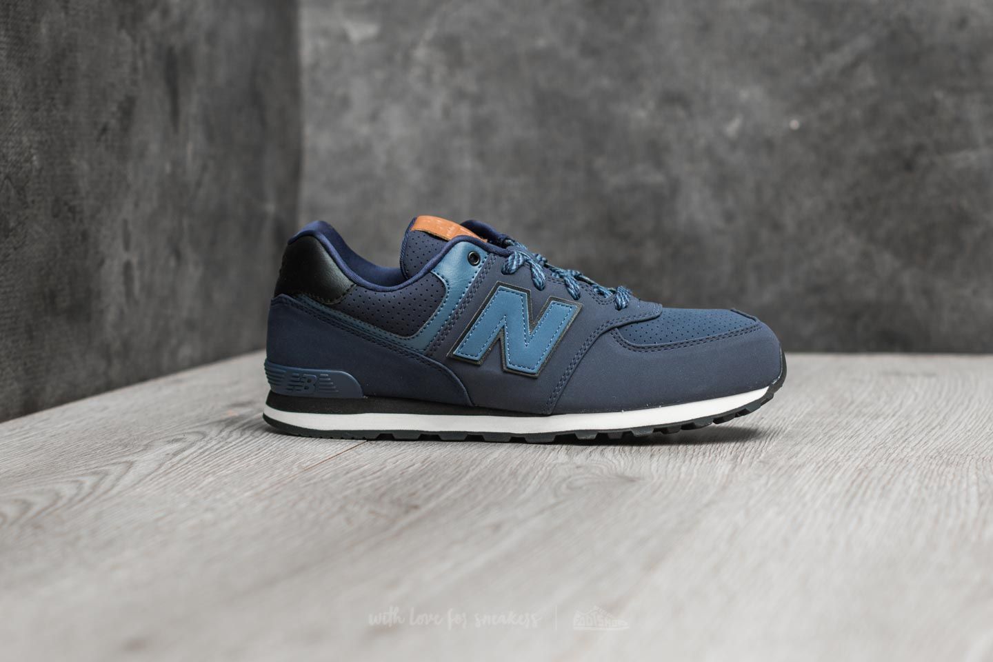 Sko til kvinder New Balance 574 Blue