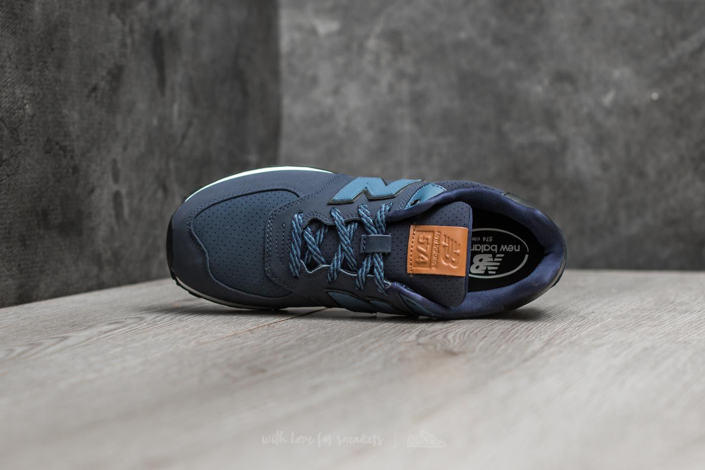 Sko til kvinder New Balance 574 Blue
