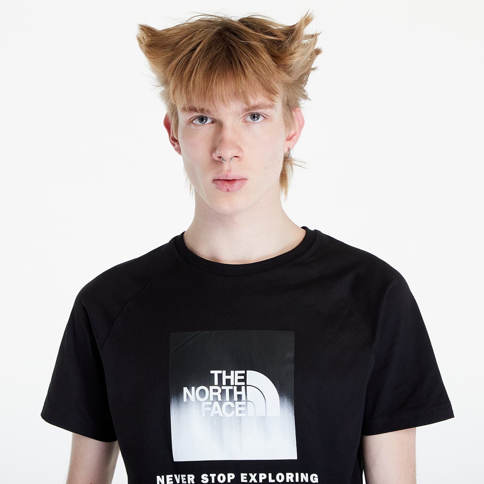 Tričká The North Face S/S Raglan Redbox Tee TNF Black/ Tnf B