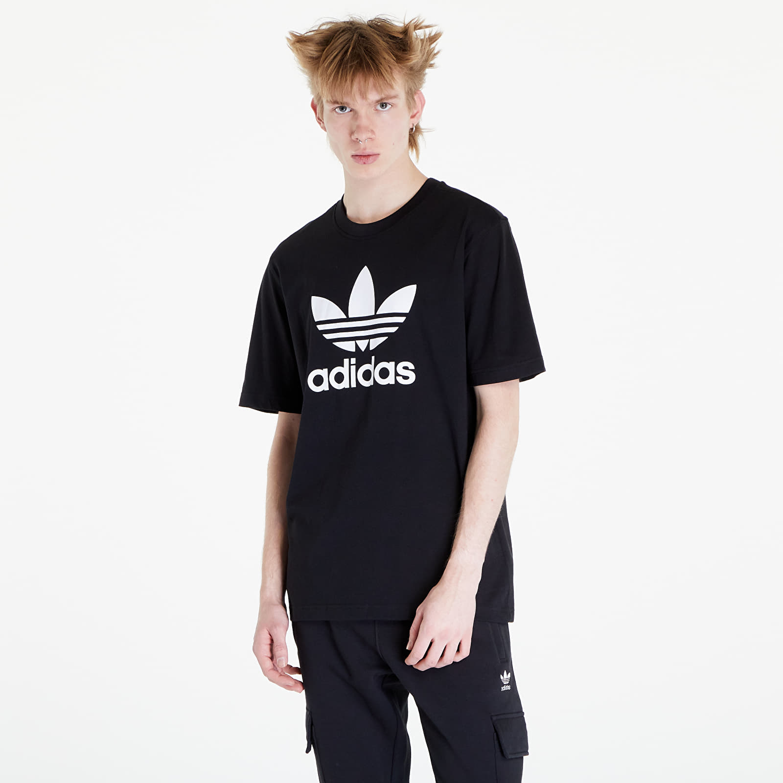 Футболки adidas Adicolor Trefoil Tee Black