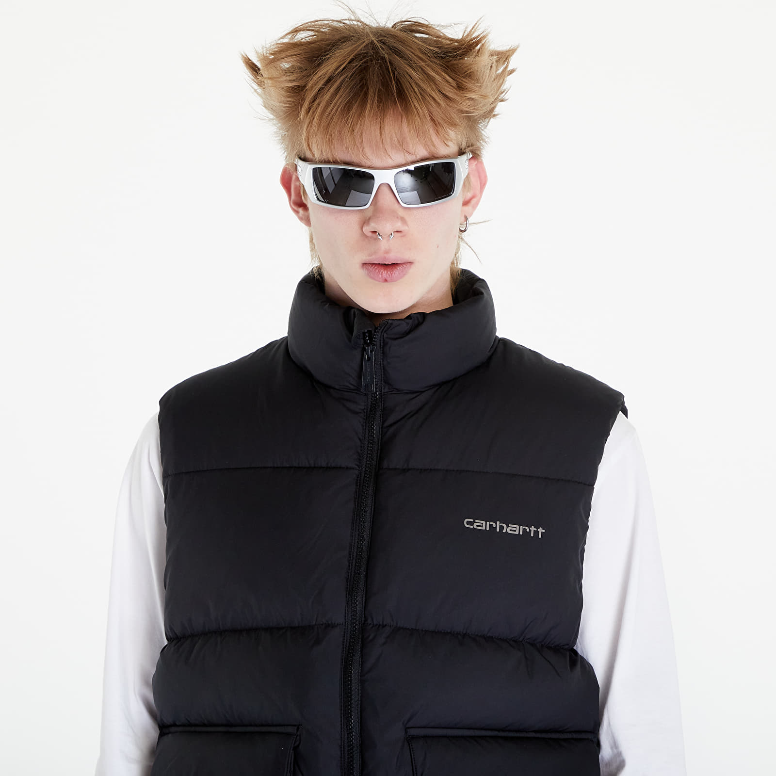 Vestes Carhartt WIP Springfield Vest UNISEX Black/ Blacksmith