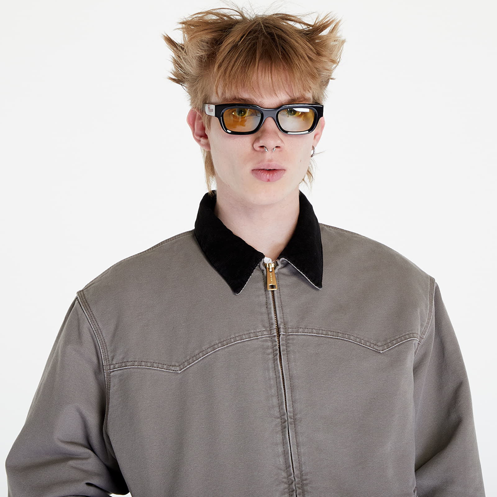 Jakker Carhartt WIP OG Santa Fe Jacket UNISEX Barista/ Black