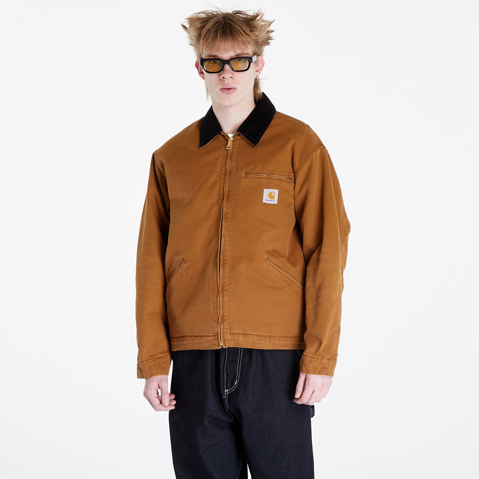 Chaquetas Carhartt WIP OG Detroit Jacket UNISEX Deep Hamilton Brown/ Black
