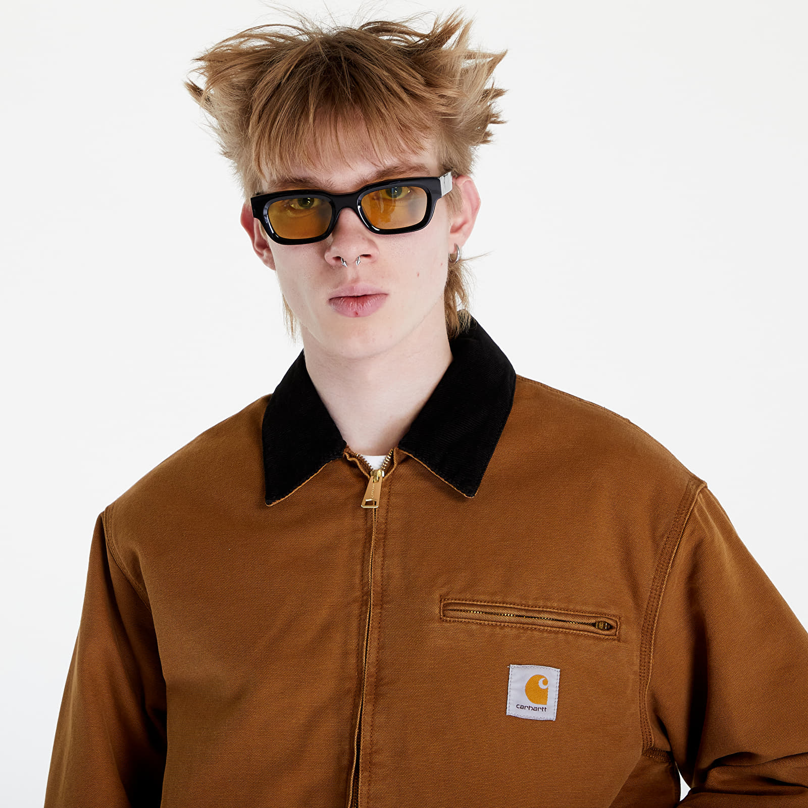 Chaquetas Carhartt WIP OG Detroit Jacket UNISEX Deep Hamilton Brown/ Black