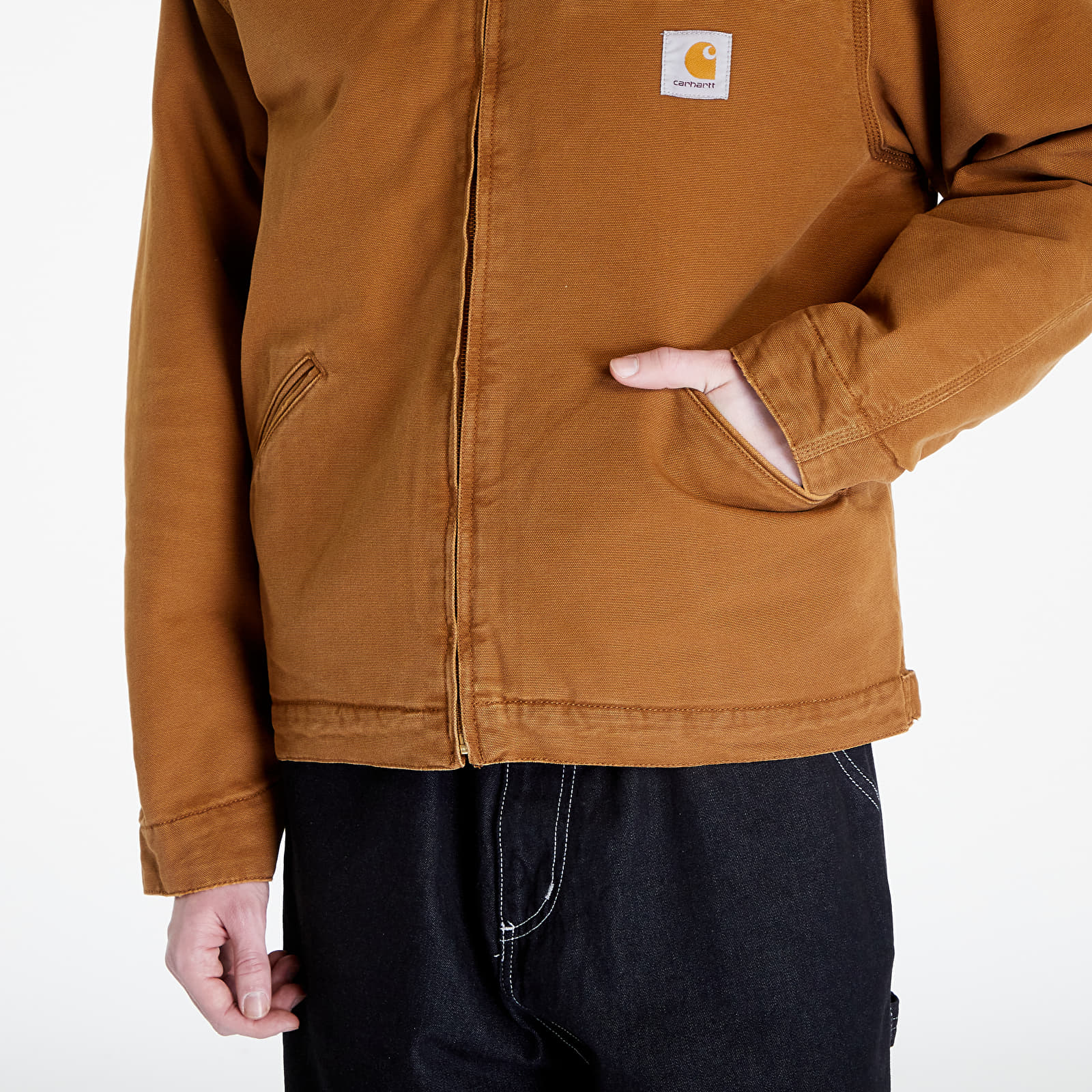 Chaquetas Carhartt WIP OG Detroit Jacket UNISEX Deep Hamilton Brown/ Black