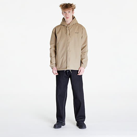 Leather deals carhartt jacket