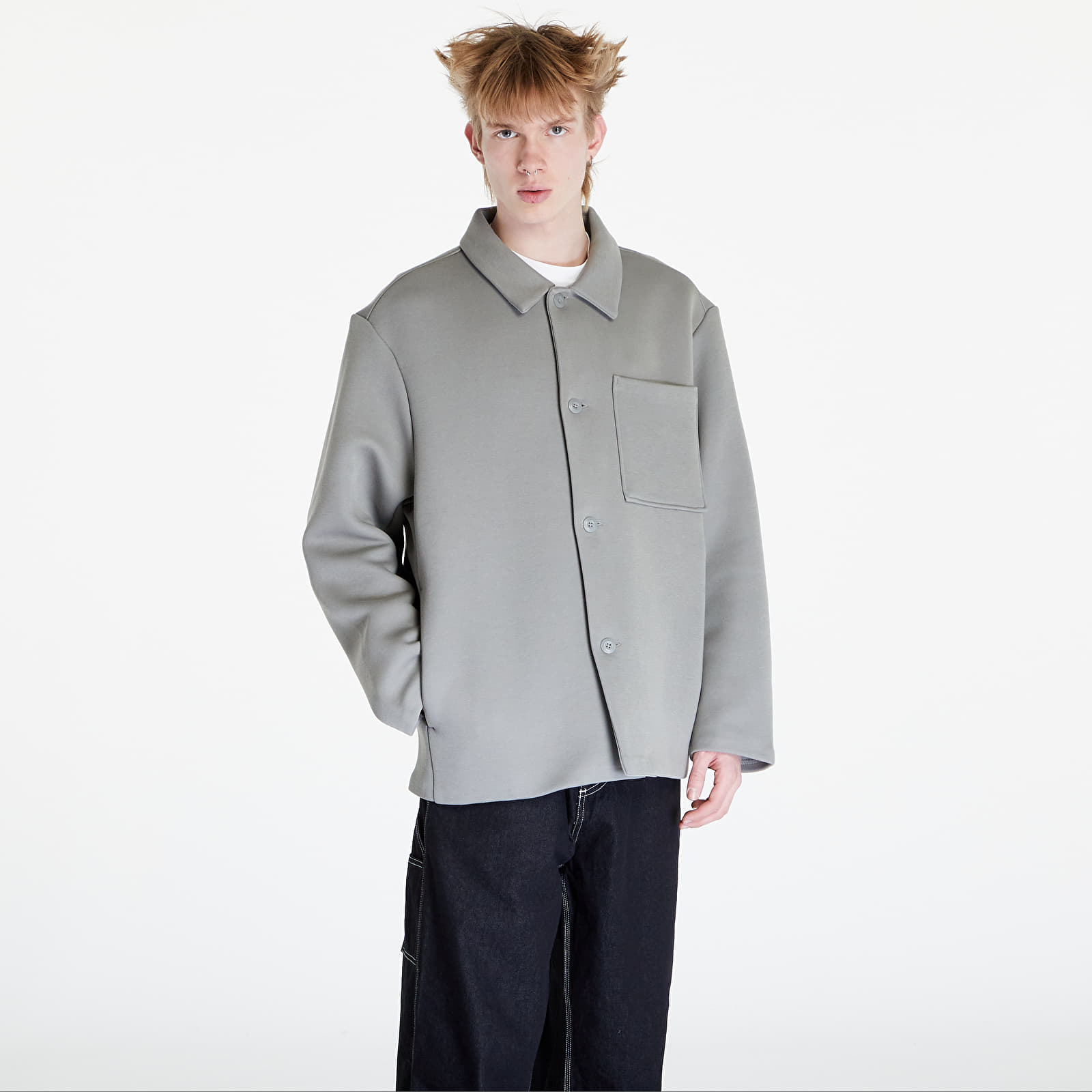 Cappotti  Nike Sportswear Tech Fleece Reimagined Men's Oversized Shacket Dark Stucco