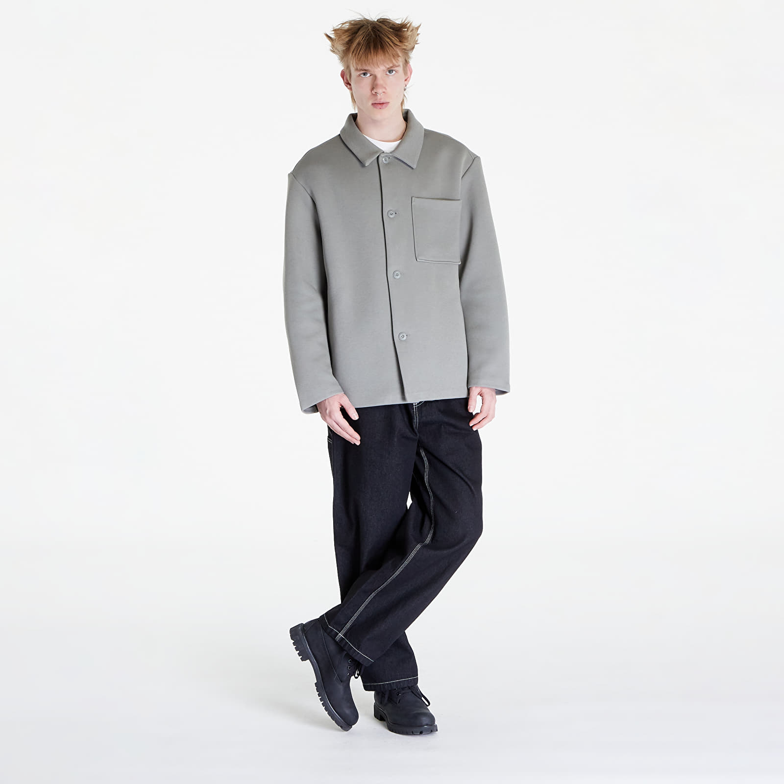 Cappotti  Nike Sportswear Tech Fleece Reimagined Men's Oversized Shacket Dark Stucco