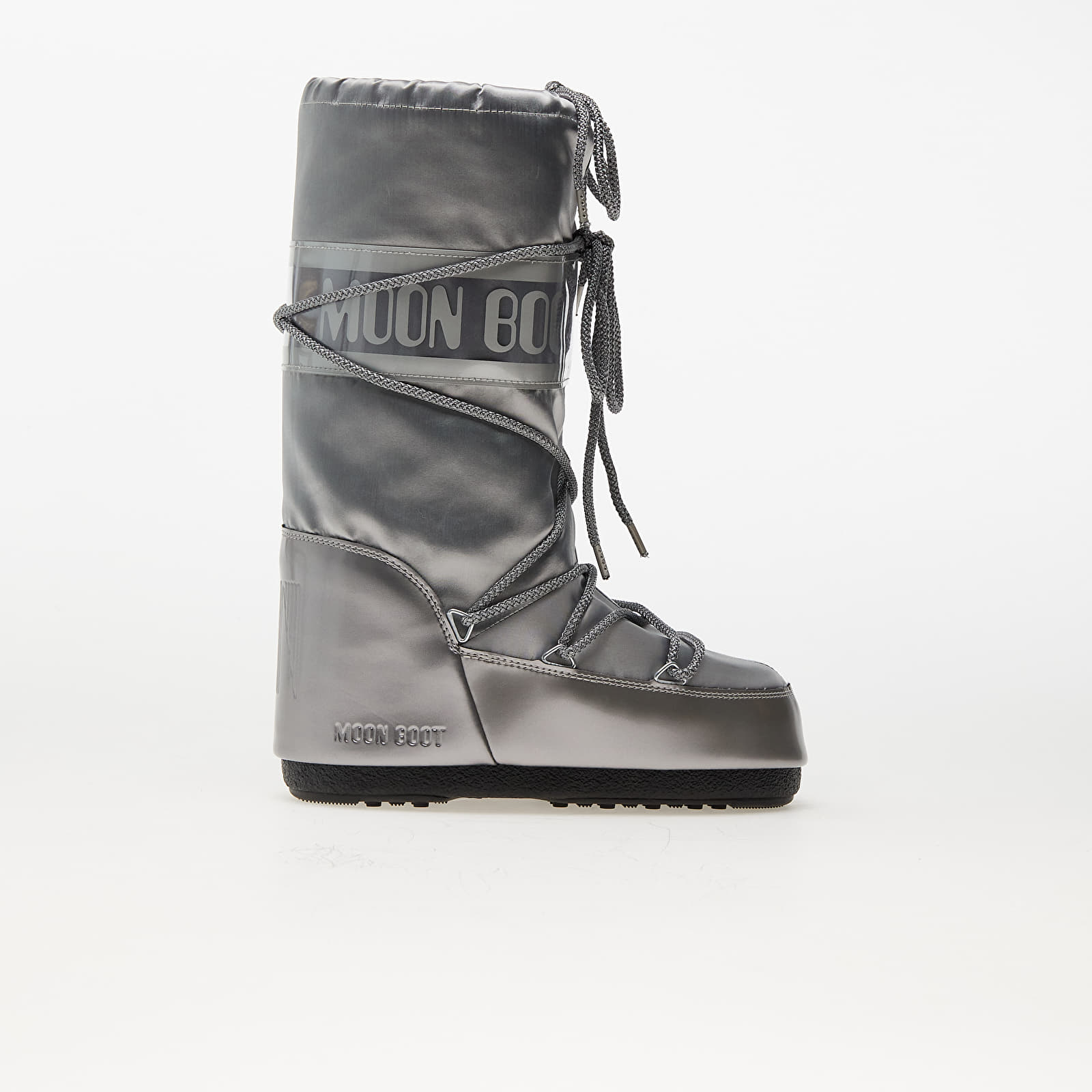 Frauen Moon Boot Glance Silver