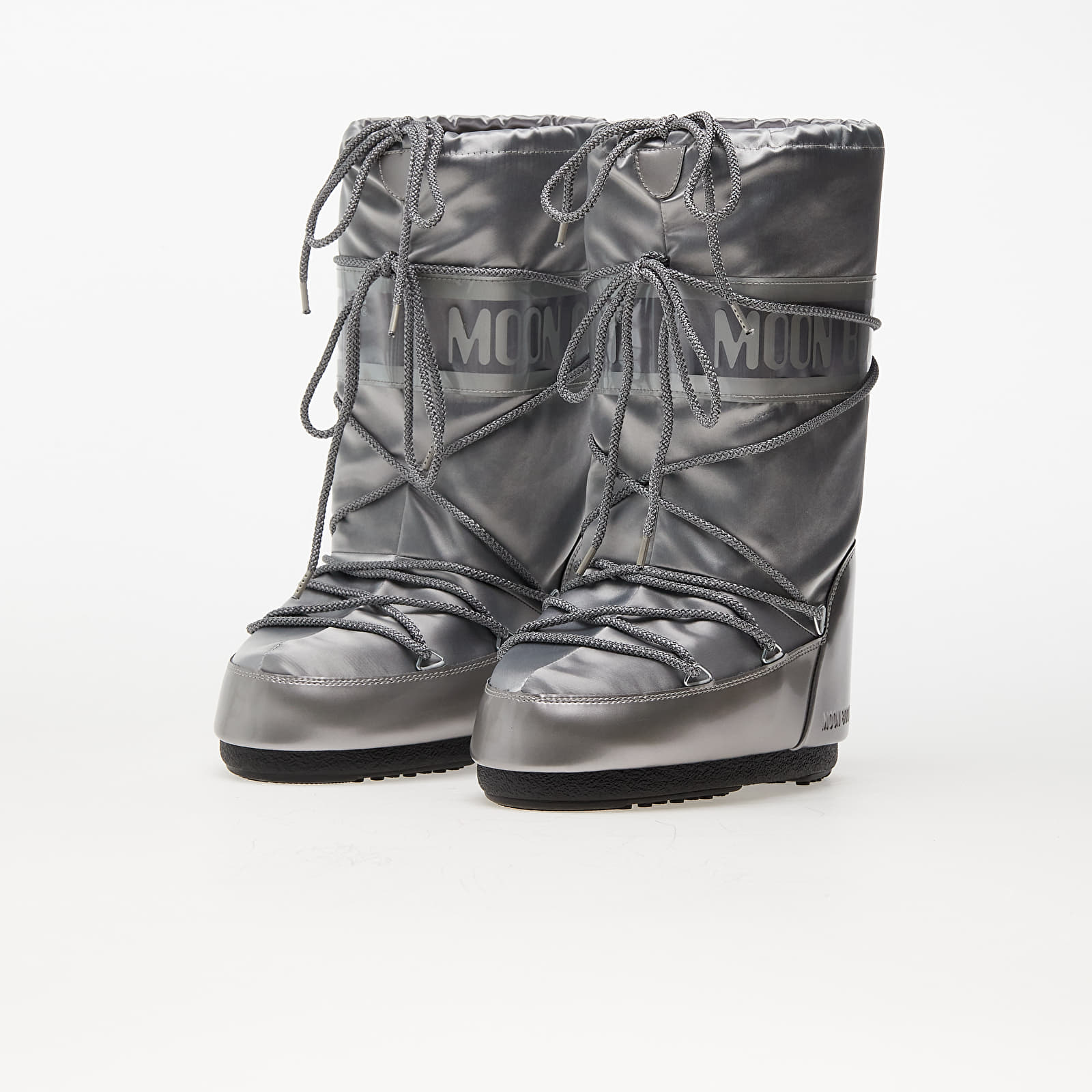 Frauen Moon Boot Glance Silver