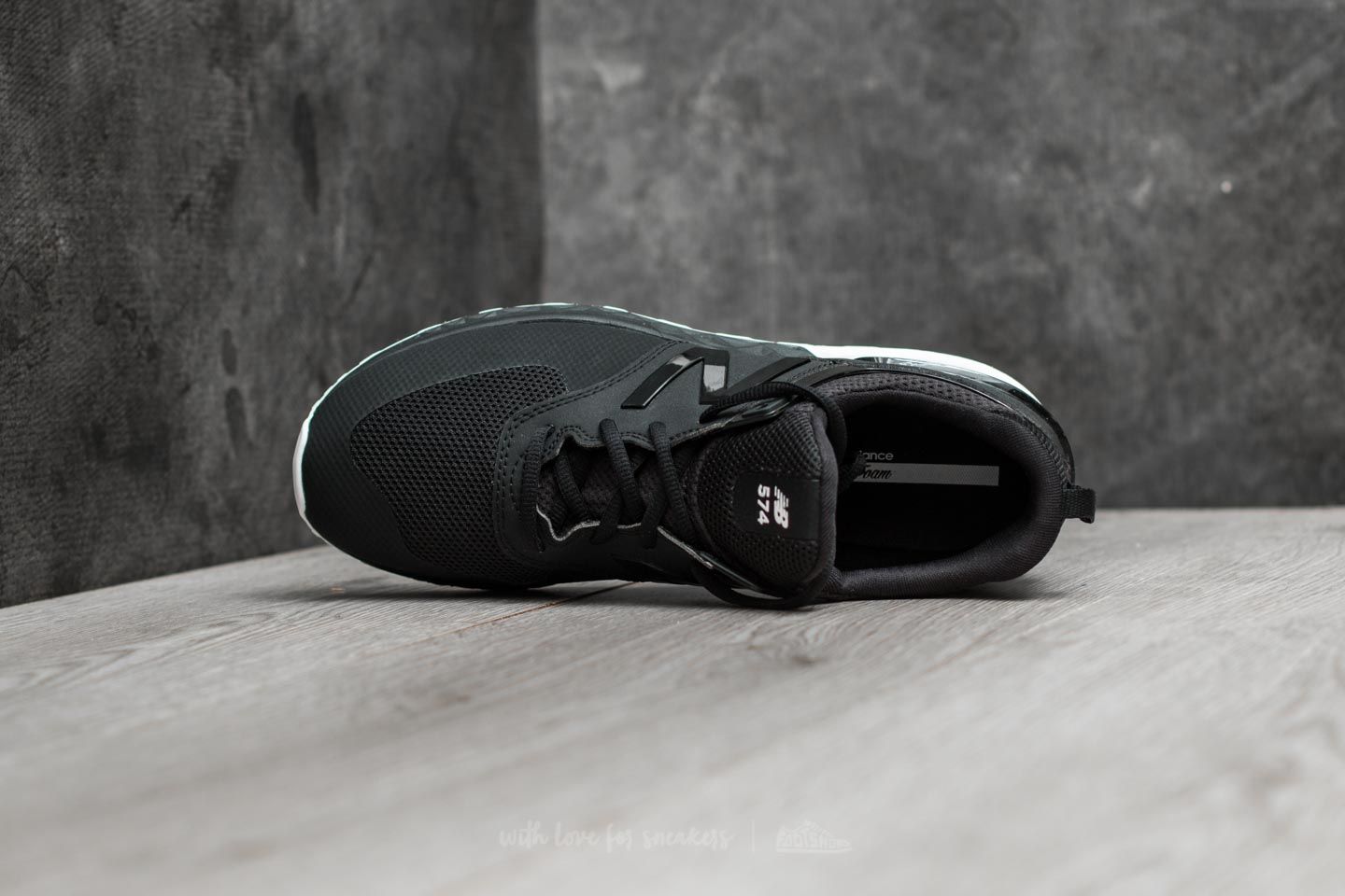 Men's shoes New Balance 574 Black/ White