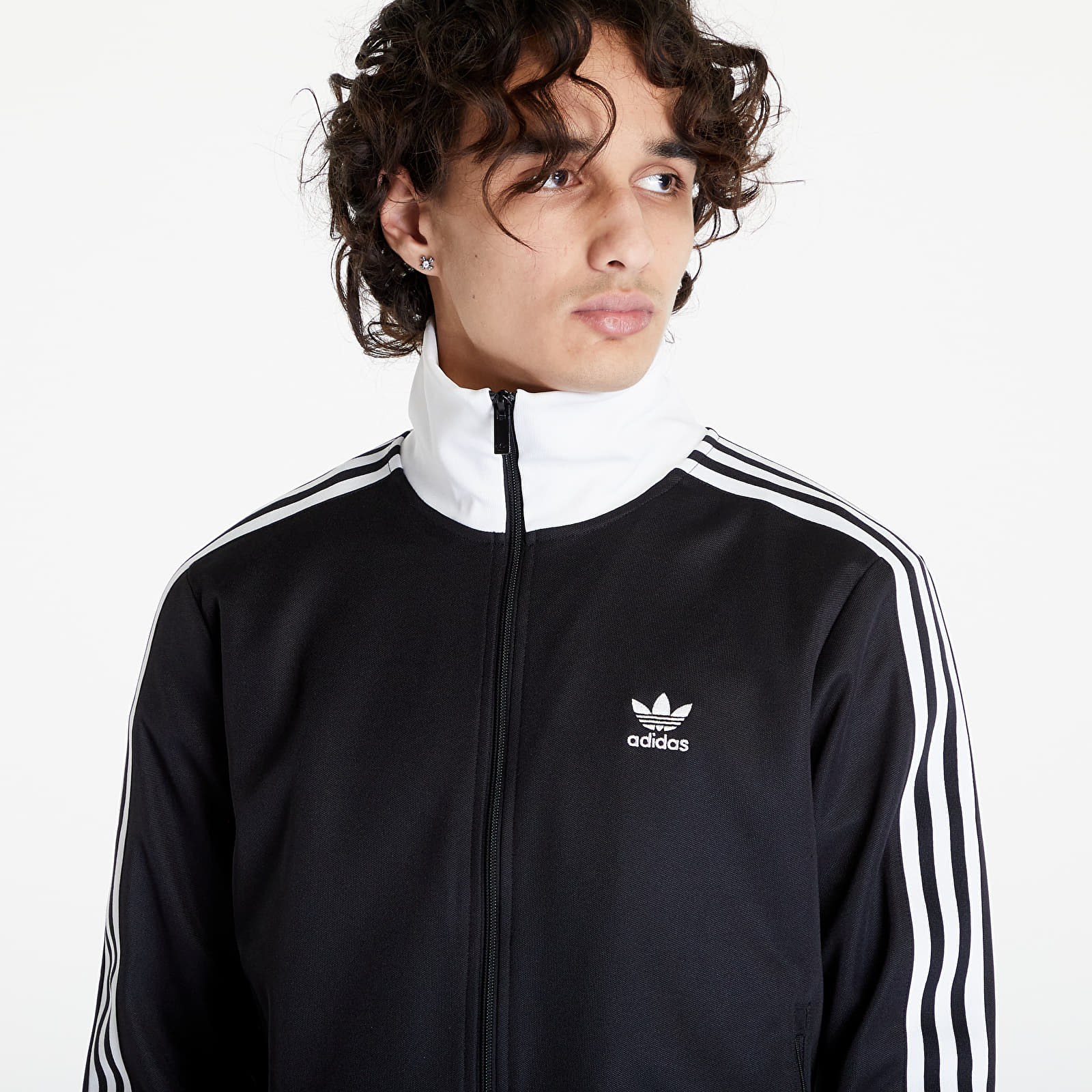 Sweatjacken und Sweatshirts adidas Adicolor Classics Beckenbauer Track Top Black/ White