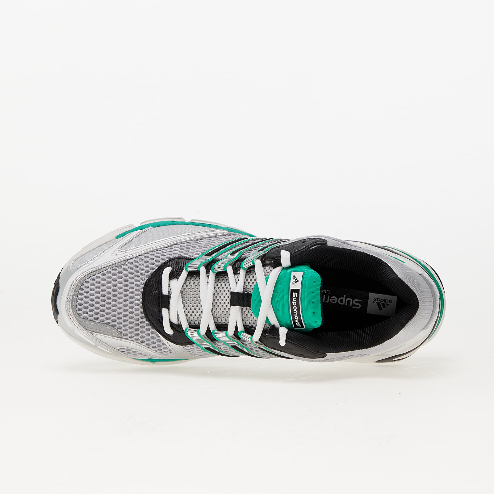 Pánske tenisky a topánky adidas Supernova Cushion 7 Metallic Silver/ Core Black/ Surgrn