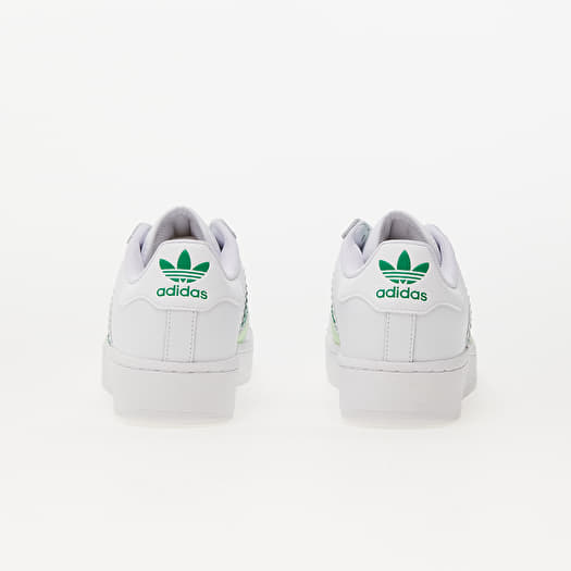 Women's shoes adidas Superstar Xlg W Ftw White/ Collegiate Green/ Green