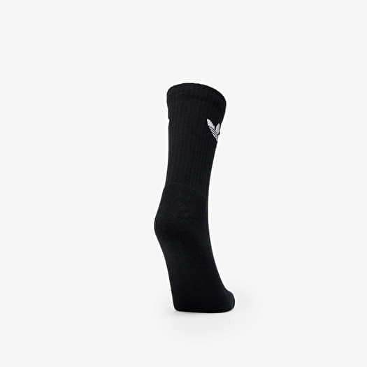 Adidas Black Cotton Sock 37 39