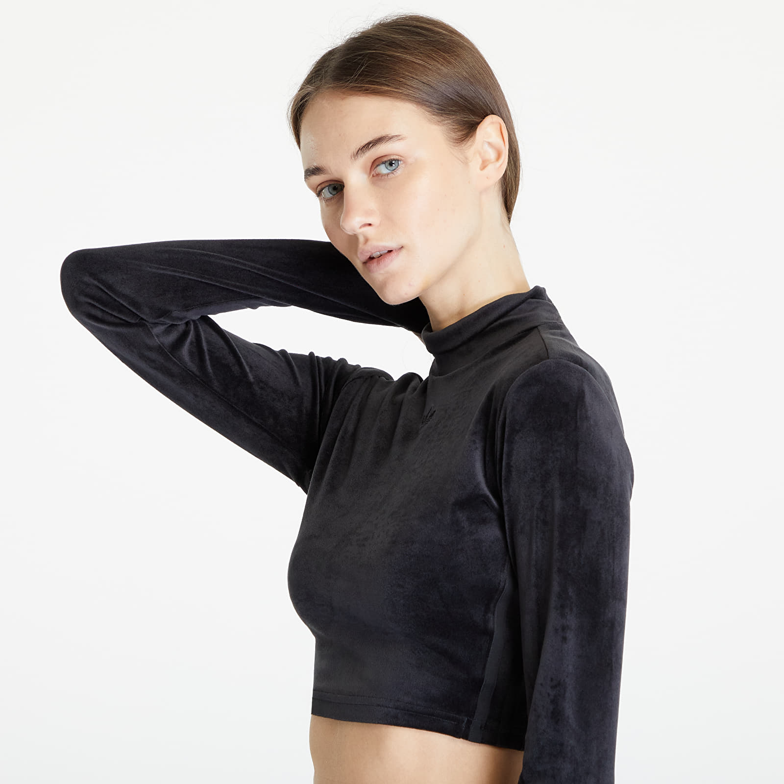 Adidas velvet top womens top