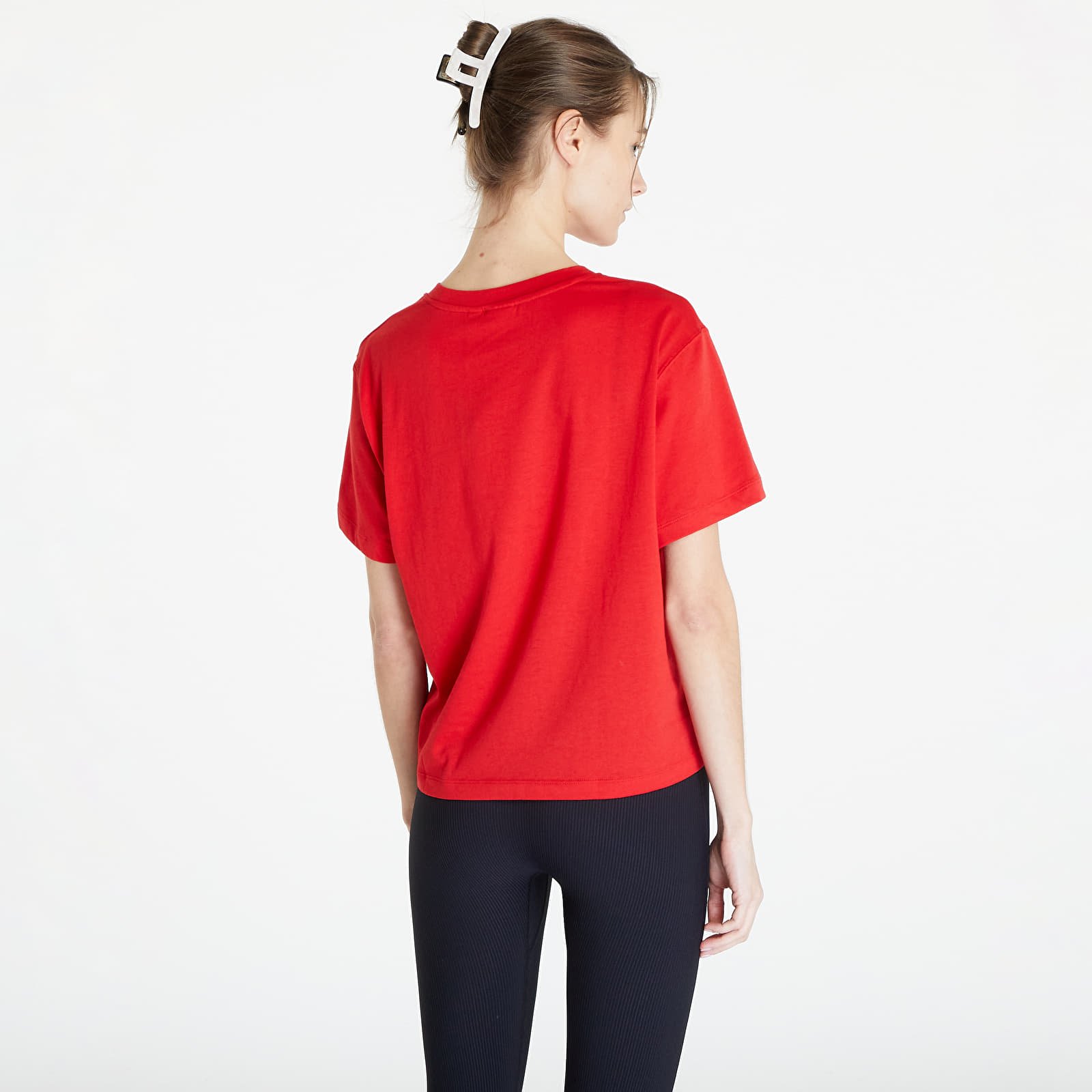 formell T-shirts adidas Trefoil Tee Boxy | Scarlet Footshop Better