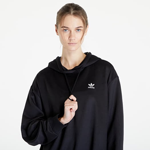 Hoodies and sweatshirts adidas Trefoil Hoodie Black Footshop