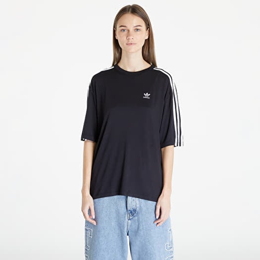 T-shirts adidas 3 Stripe Os Tee Black | Footshop