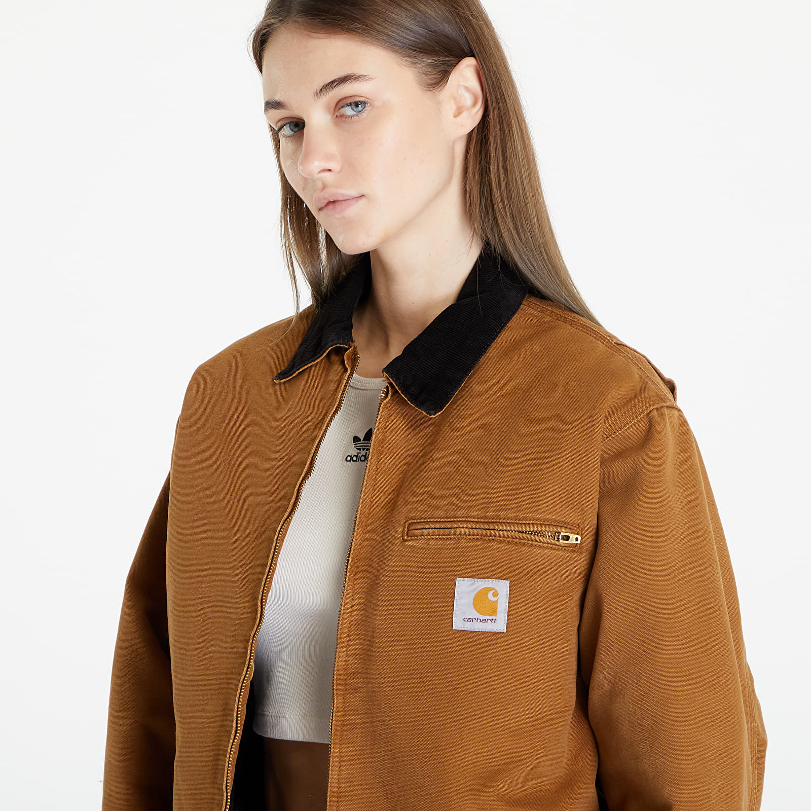 Jackets Carhartt WIP OG Detroit Jacket UNISEX Deep Hamilton Brown