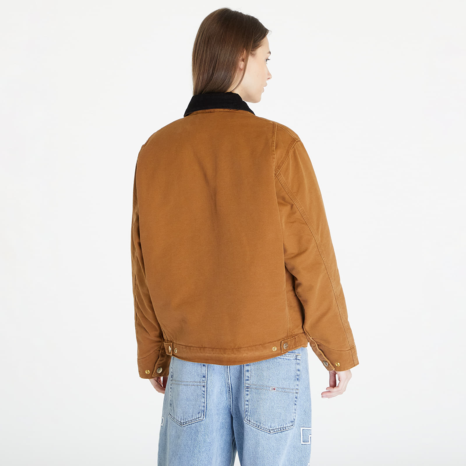 Chaquetas Carhartt WIP OG Detroit Jacket UNISEX Deep Hamilton Brown/ Black
