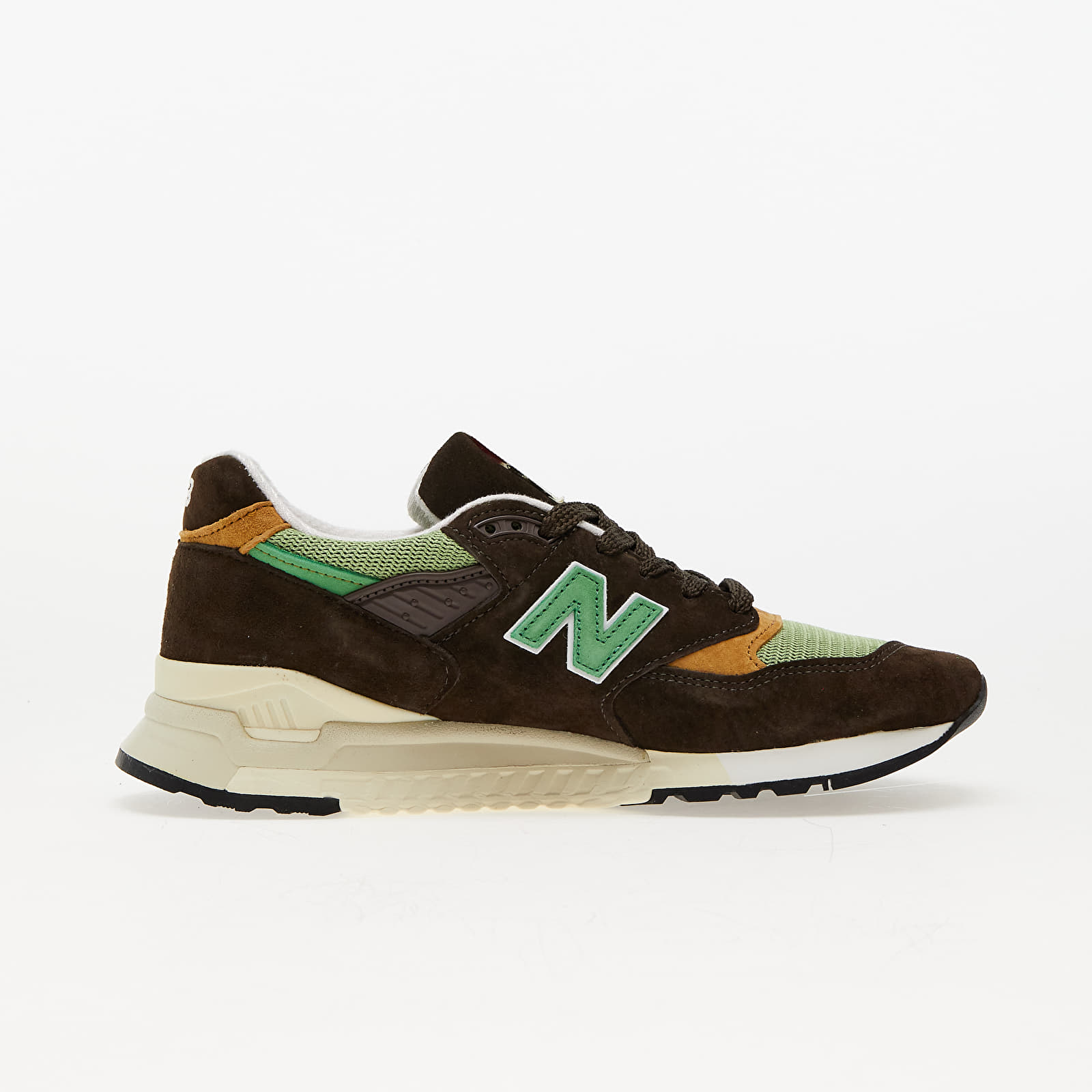 Scarpe uomo New Balance 998 Made in USA Brown Green Footshop