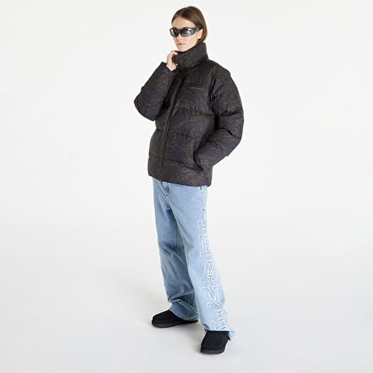 【美品】Carhartt WIP ペイズリー スプリングフィールドジャケットXL Carhartt WIP Springfield ペイズリーパデッドジャケット | グリーン