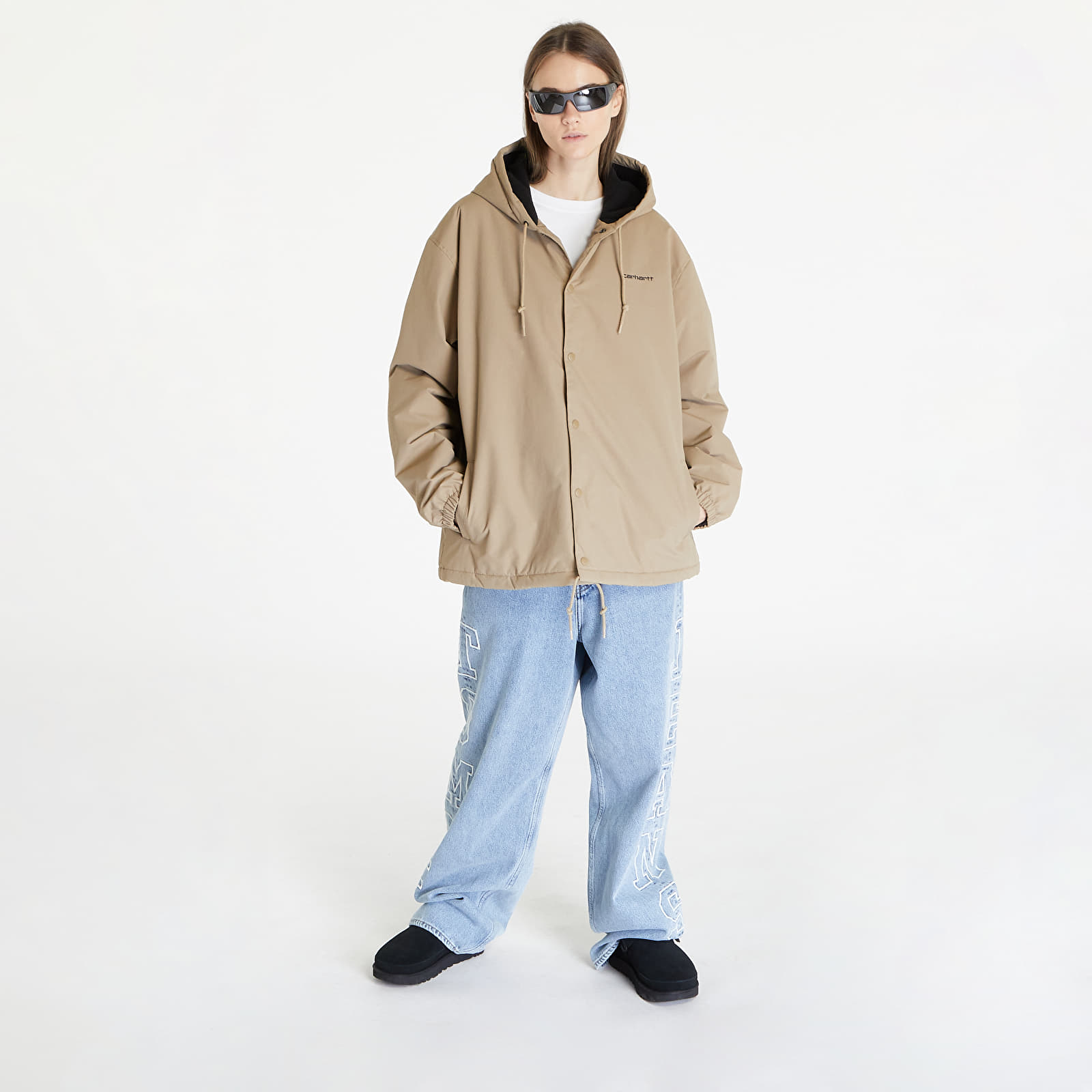 Hooded coach jacket hot sale