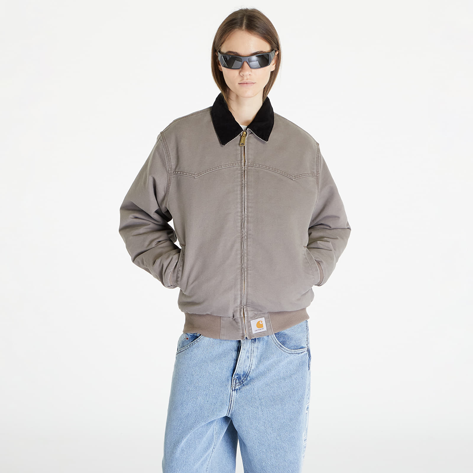 Jackets Carhartt WIP OG Santa Fe Jacket UNISEX Barista Black Footshop
