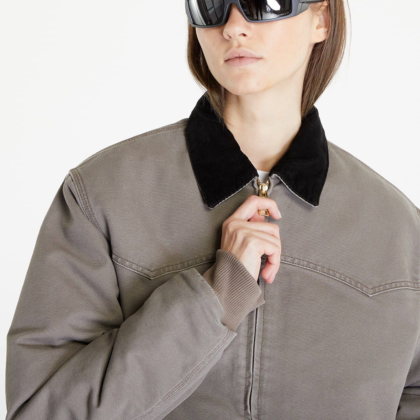 Jakker Carhartt WIP OG Santa Fe Jacket UNISEX Barista/ Black