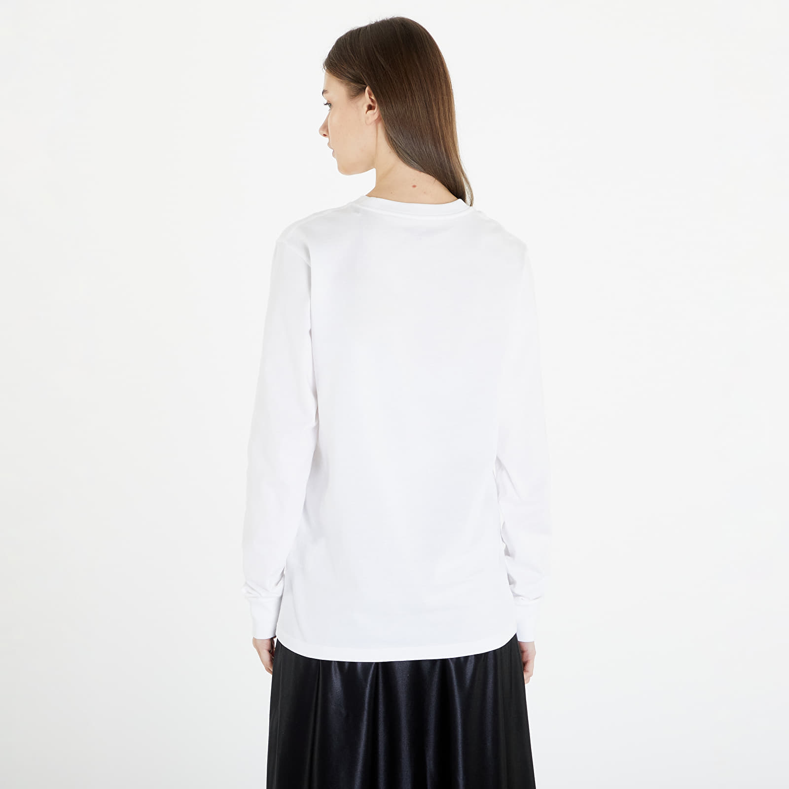 Koszulki Carhartt WIP Long Sleeve Pocket T-Shirt UNISEX White