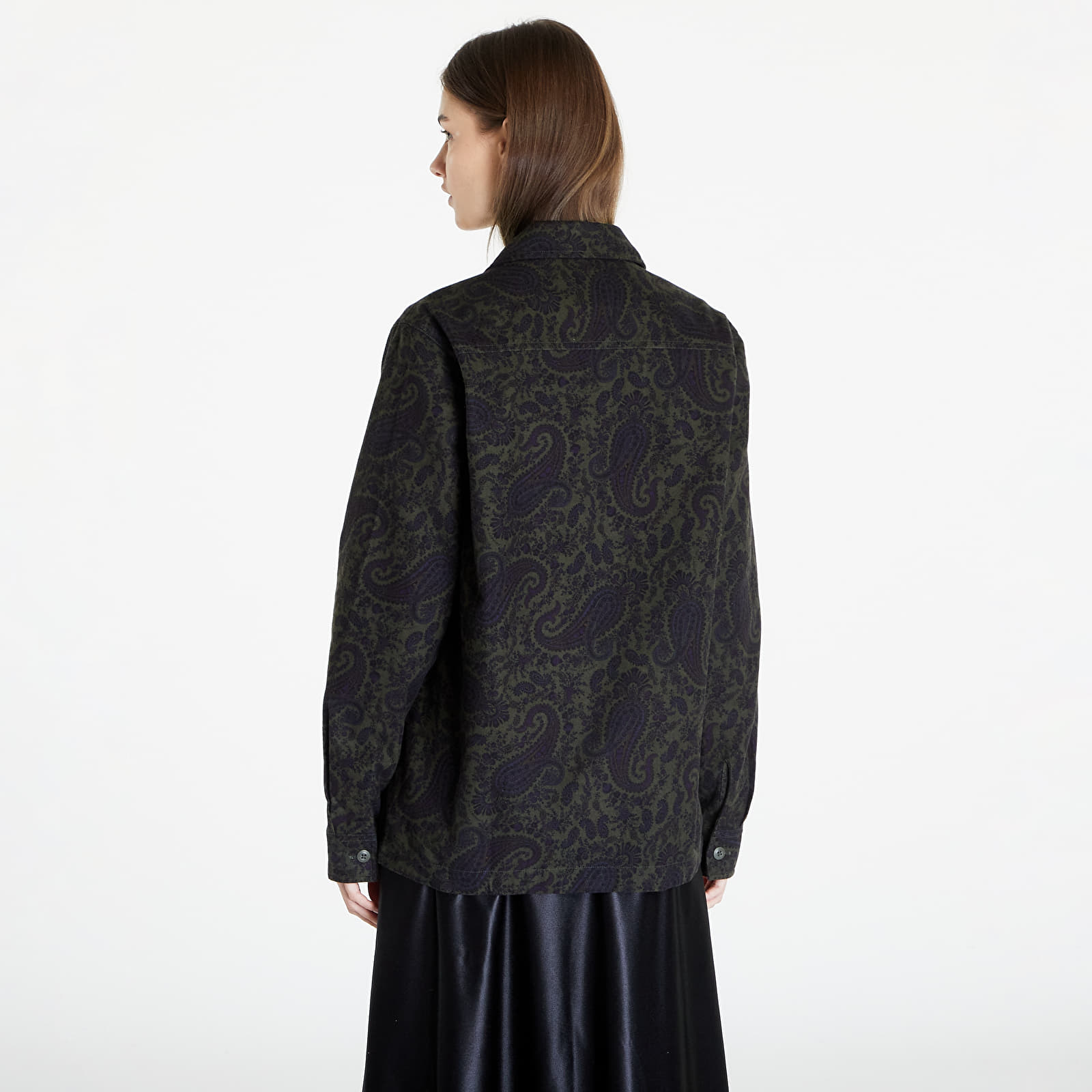 Shirts Carhartt WIP Longsleeve Charter Shirt UNISEX Paisley Print/ Plant