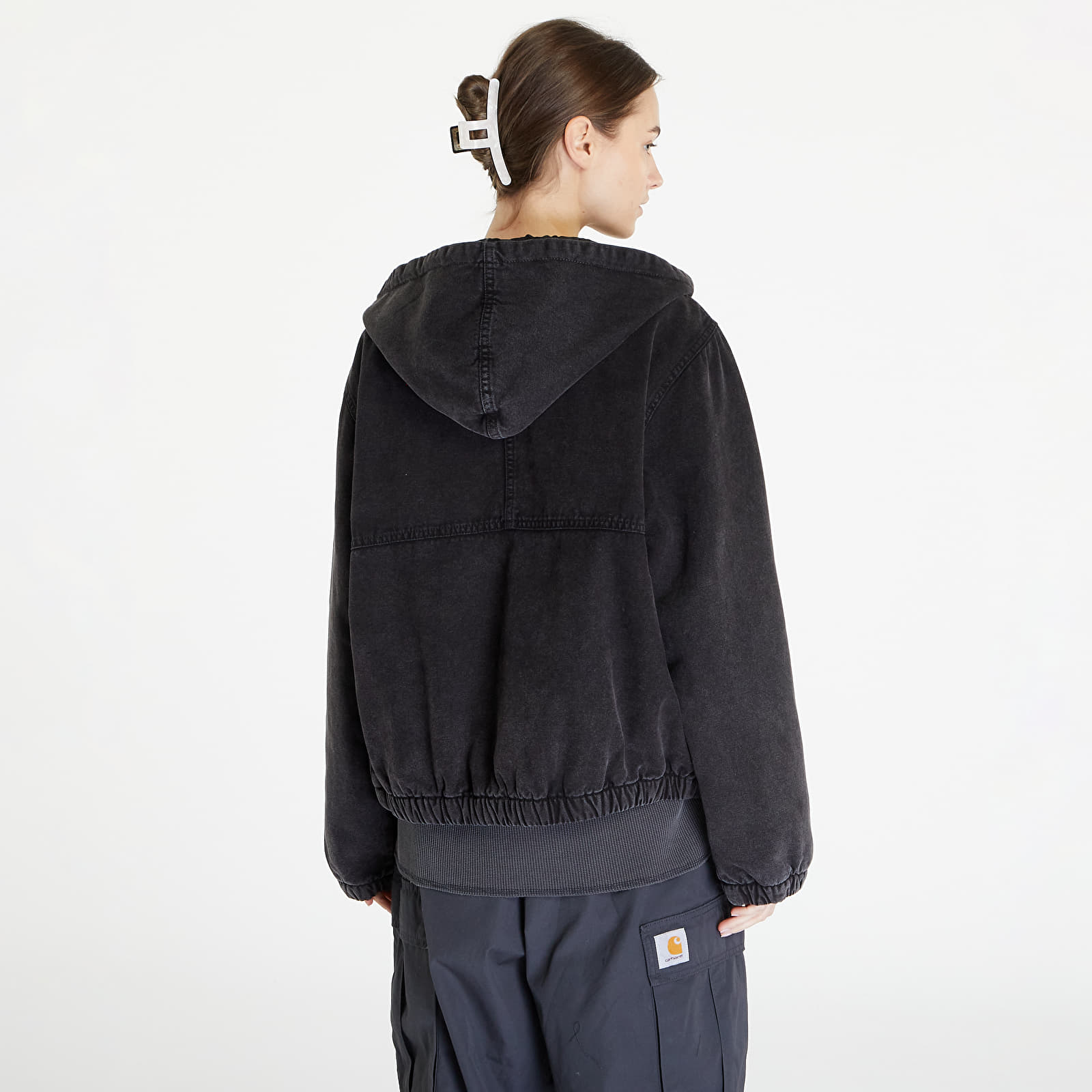 Jakker Stüssy Canvas Insulated Work Jacket UNISEX Black