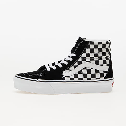 Men s shoes Vans Sk8 Hi Platform 2 Checkerboard True White Footshop