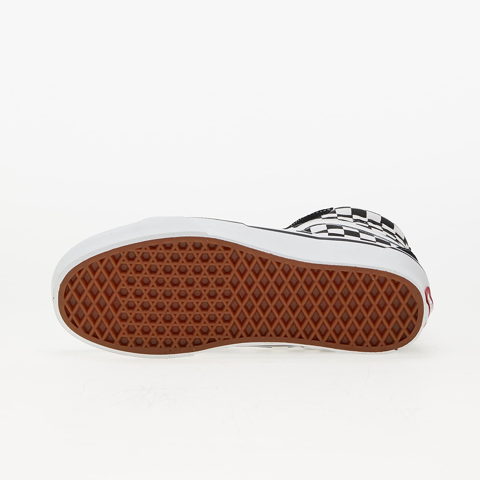 Pánske tenisky a topánky Vans Sk8-Hi Platform 2 Checkerboard/ True White