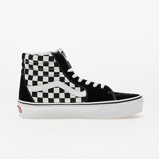 Men s shoes Vans Sk8 Hi Platform 2 Checkerboard True White Footshop