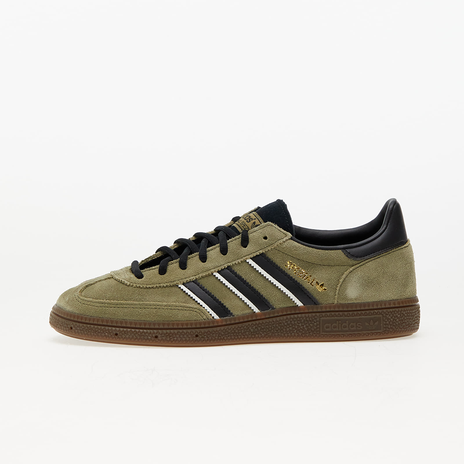 Herren Sneaker und Schuhe adidas Handball Spezial Focus Olive/ Core Black/ Crystal White