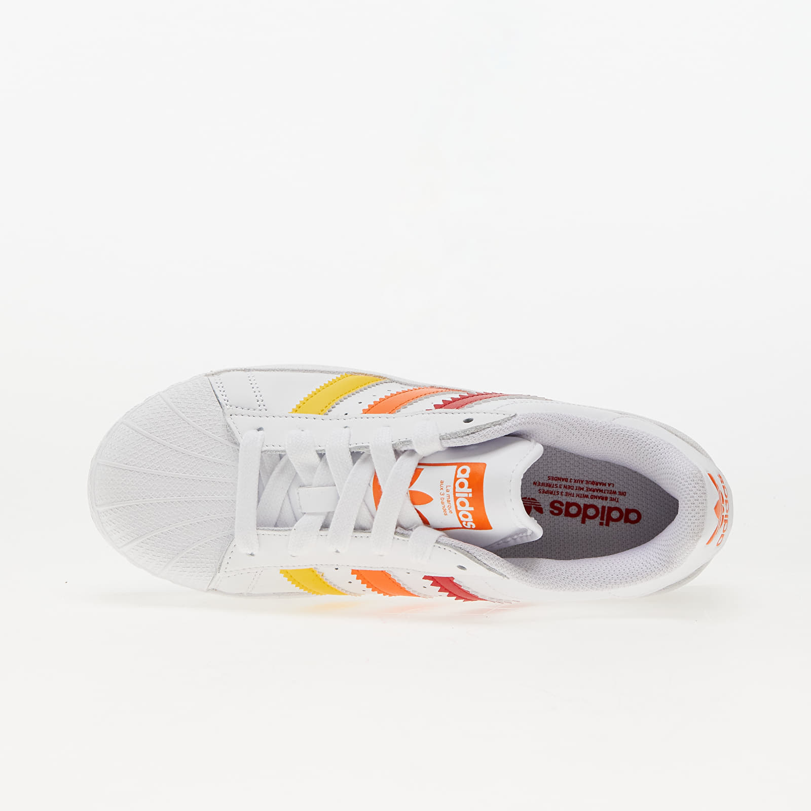 Damen Sneaker und Schuhe adidas Superstar Xlg W Ftw White/ Better Scarlet/ Orange