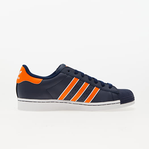 adidas Ftw Superstar shoes | Men\'s Orange/ Indigo/ White Footshop Night