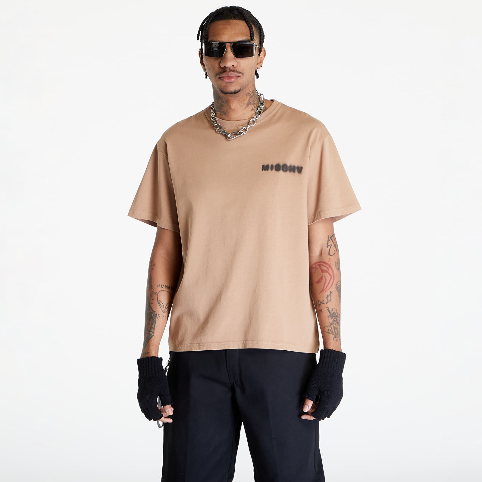 Koszulki MISBHV Community Vintage T-Shirt UNISEX Brown