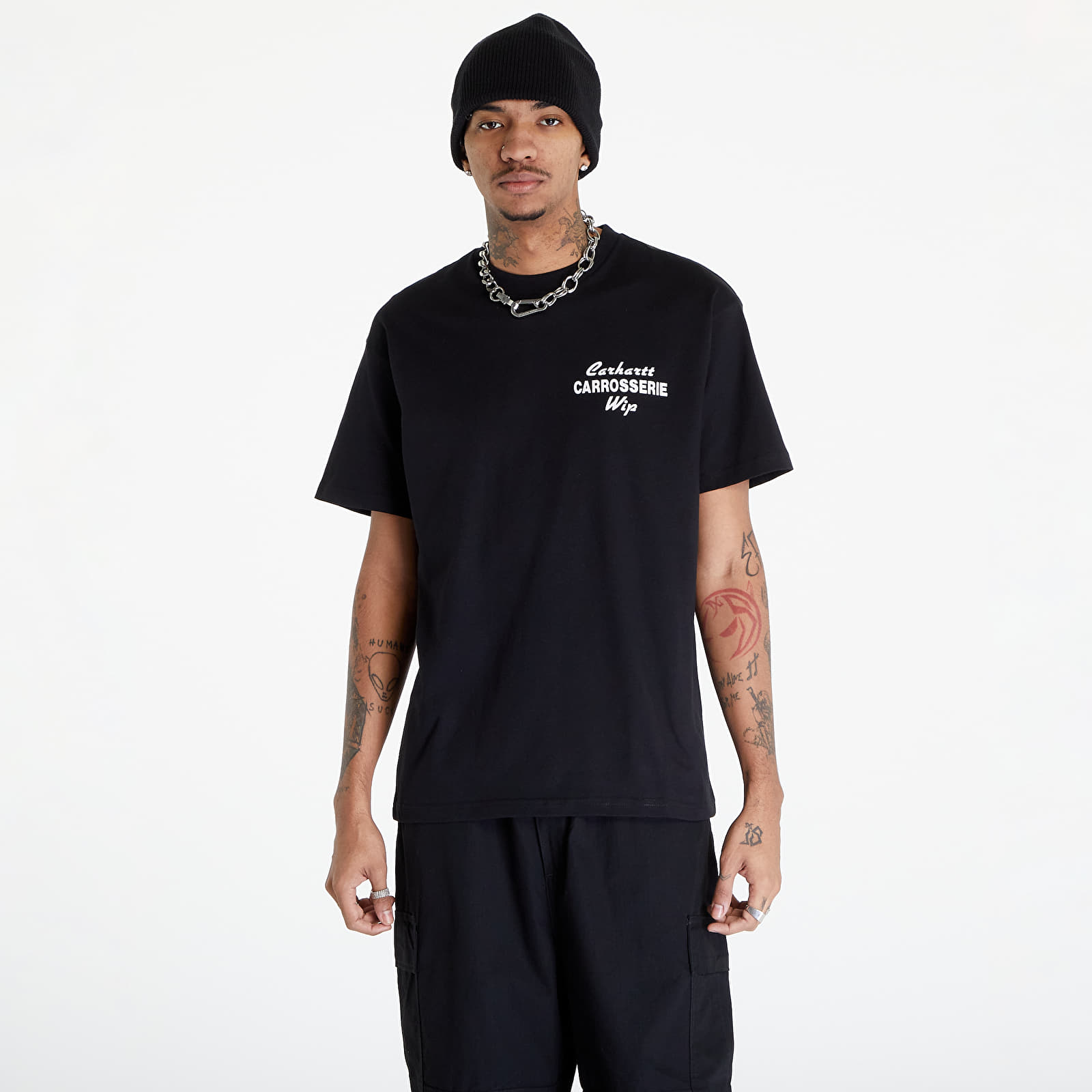 T-skjorter Carhartt WIP Short Sleeve Mechanics T-Shirt UNISEX Black