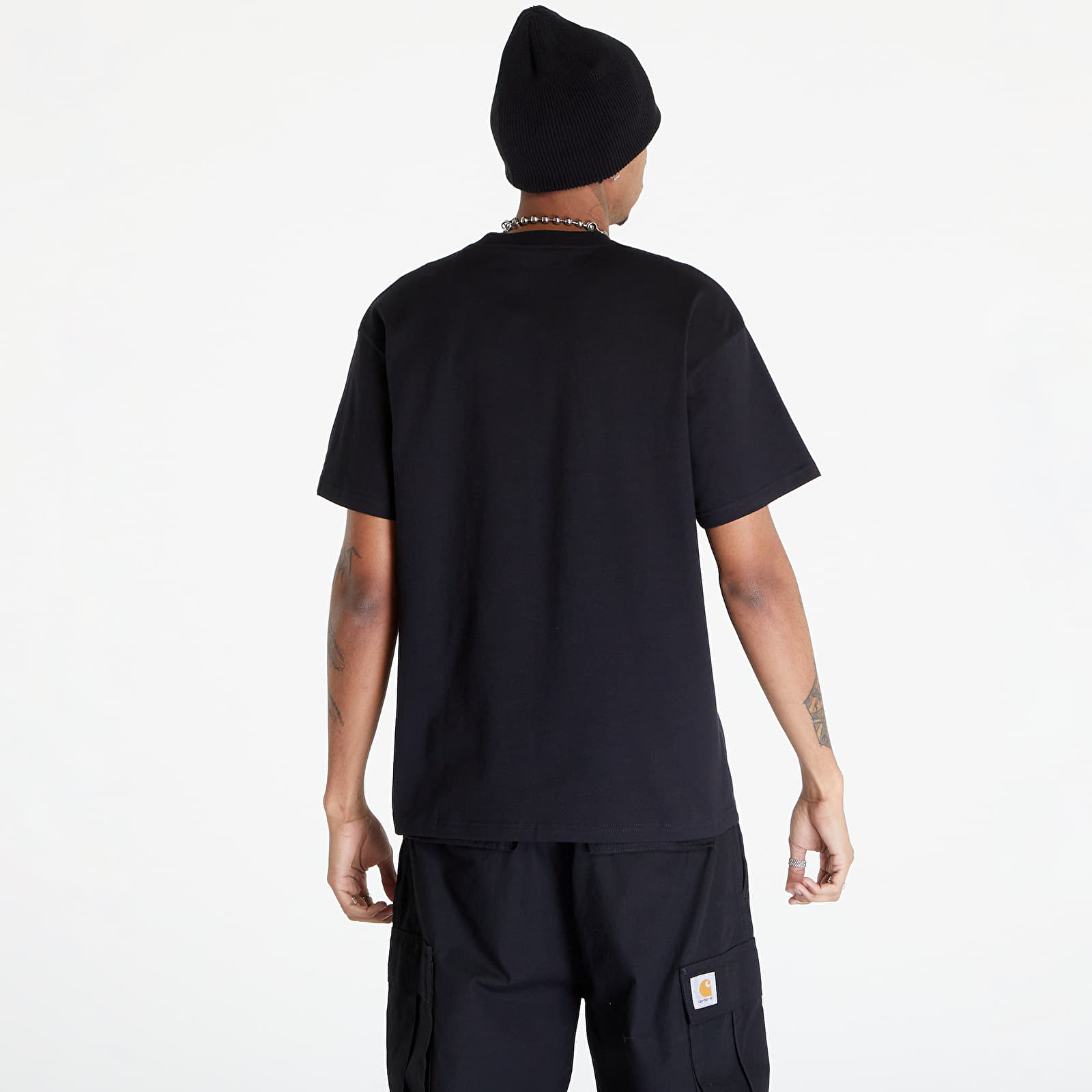 Koszulki Carhartt WIP Short Sleeve Onyx T-Shirt UNISEX Black/ Wax