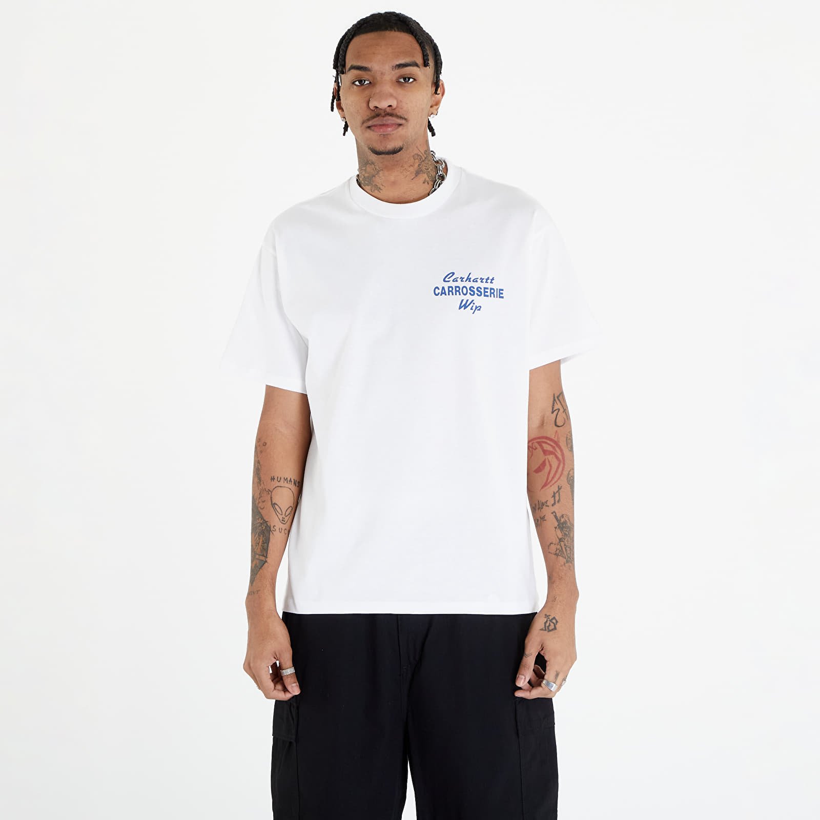 Trička Carhartt WIP S/S Mechanics T-Shirt UNISEX White