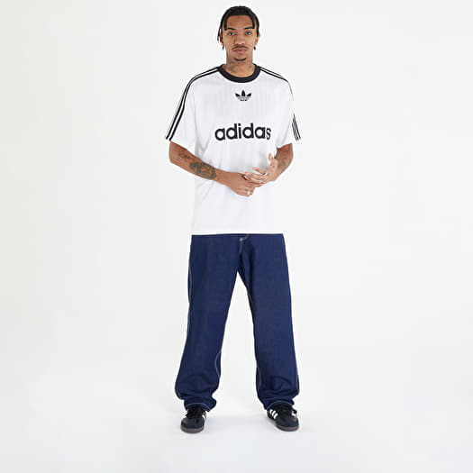 T-shirts adidas Adicolor Poly Short Sleeve Tee White/ Black | Footshop | Sport-T-Shirts