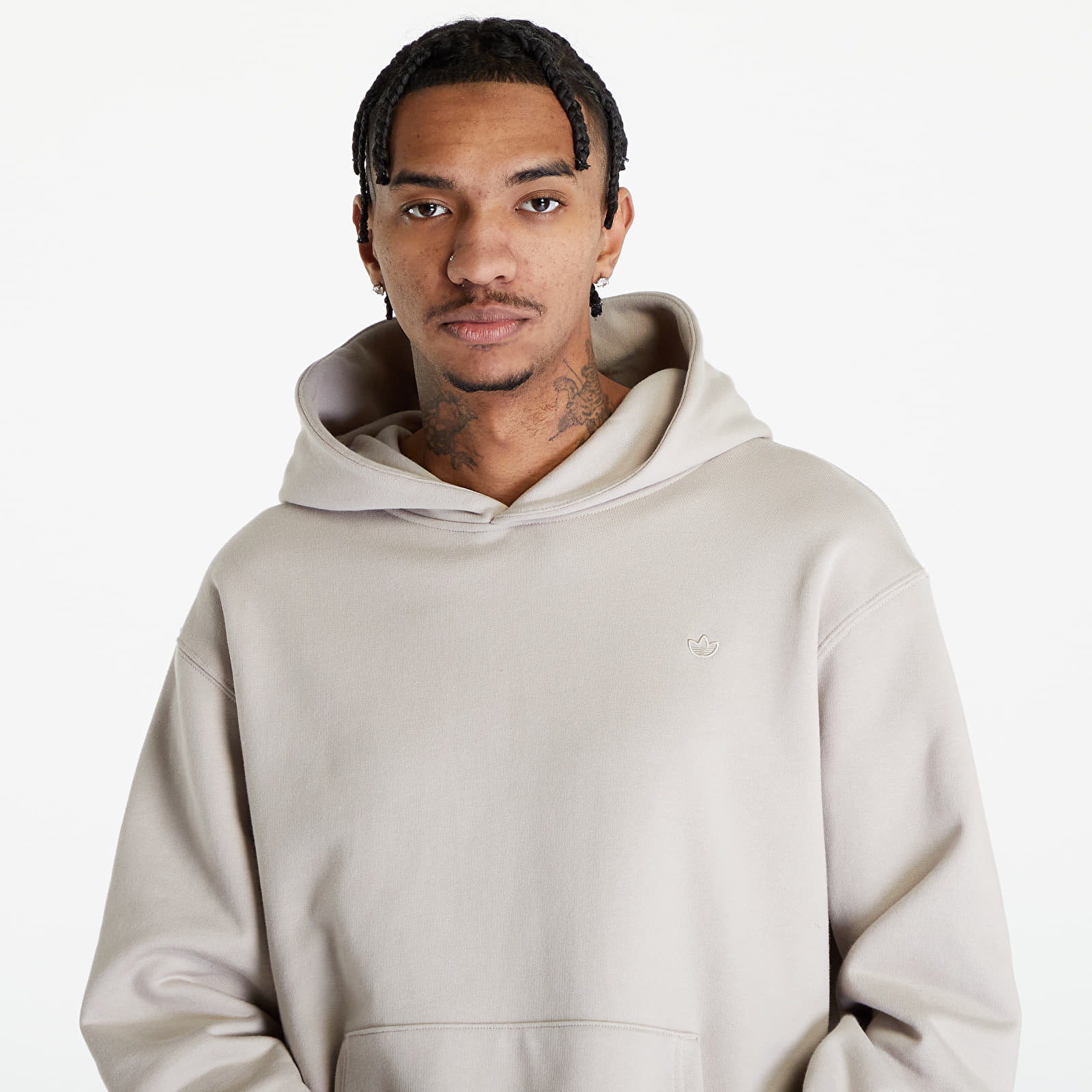 Mikiny adidas Adicolor Contempo French Terry Hoodie Wonder Beige