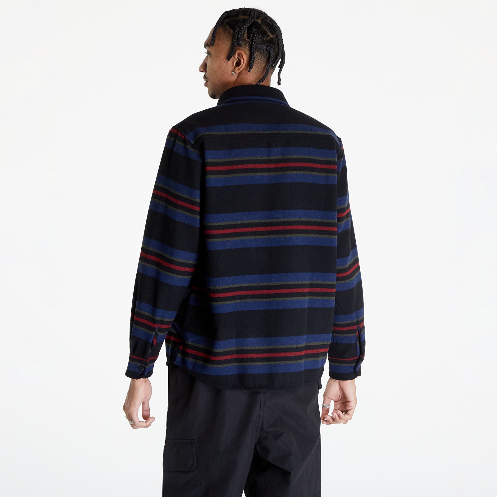 Ingek Carhartt WIP Oregon Shirt Jac UNISEX Starco Stripe/ Black