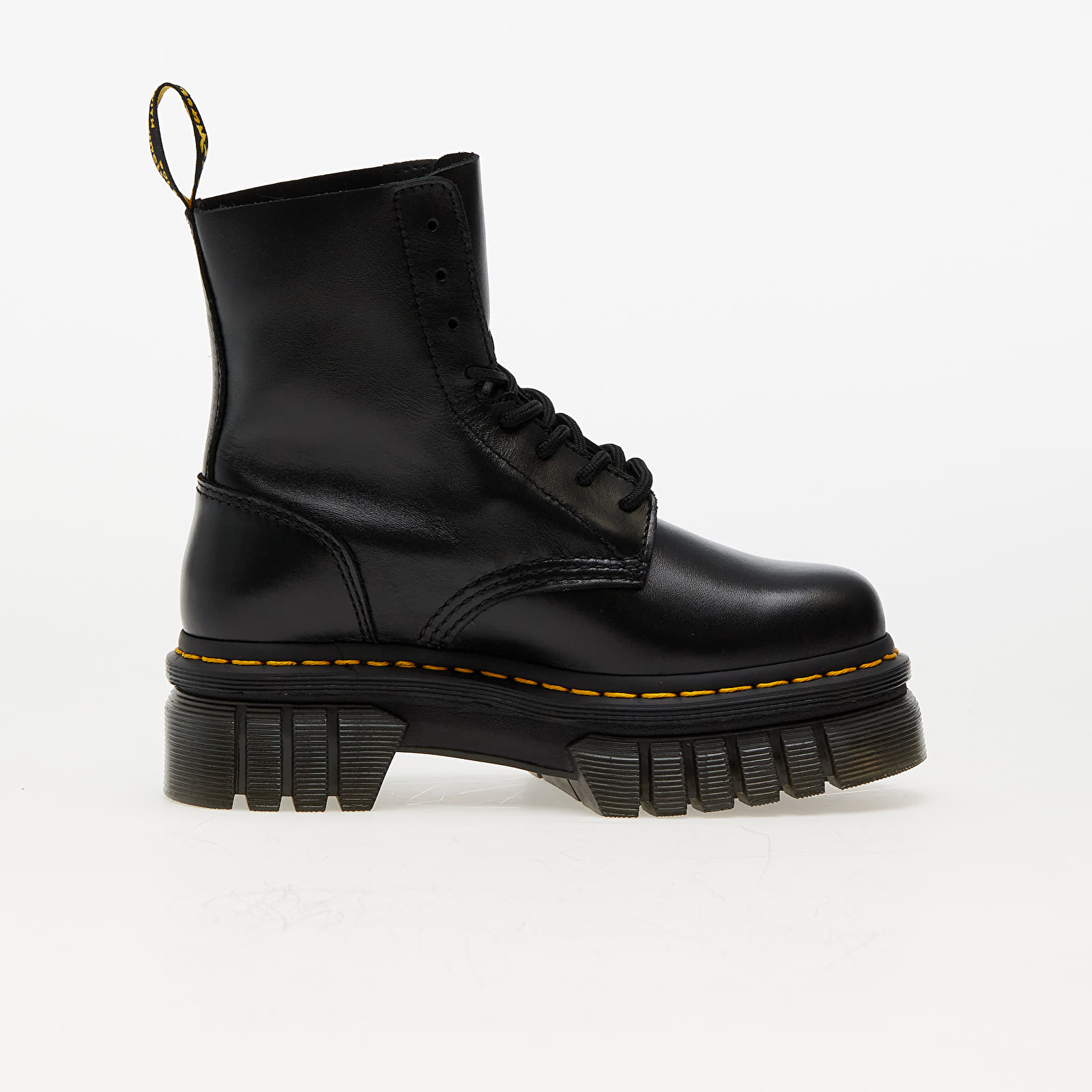 Scarpe donna Dr. Martens Audrick 8-Eye Boot black nappa lux