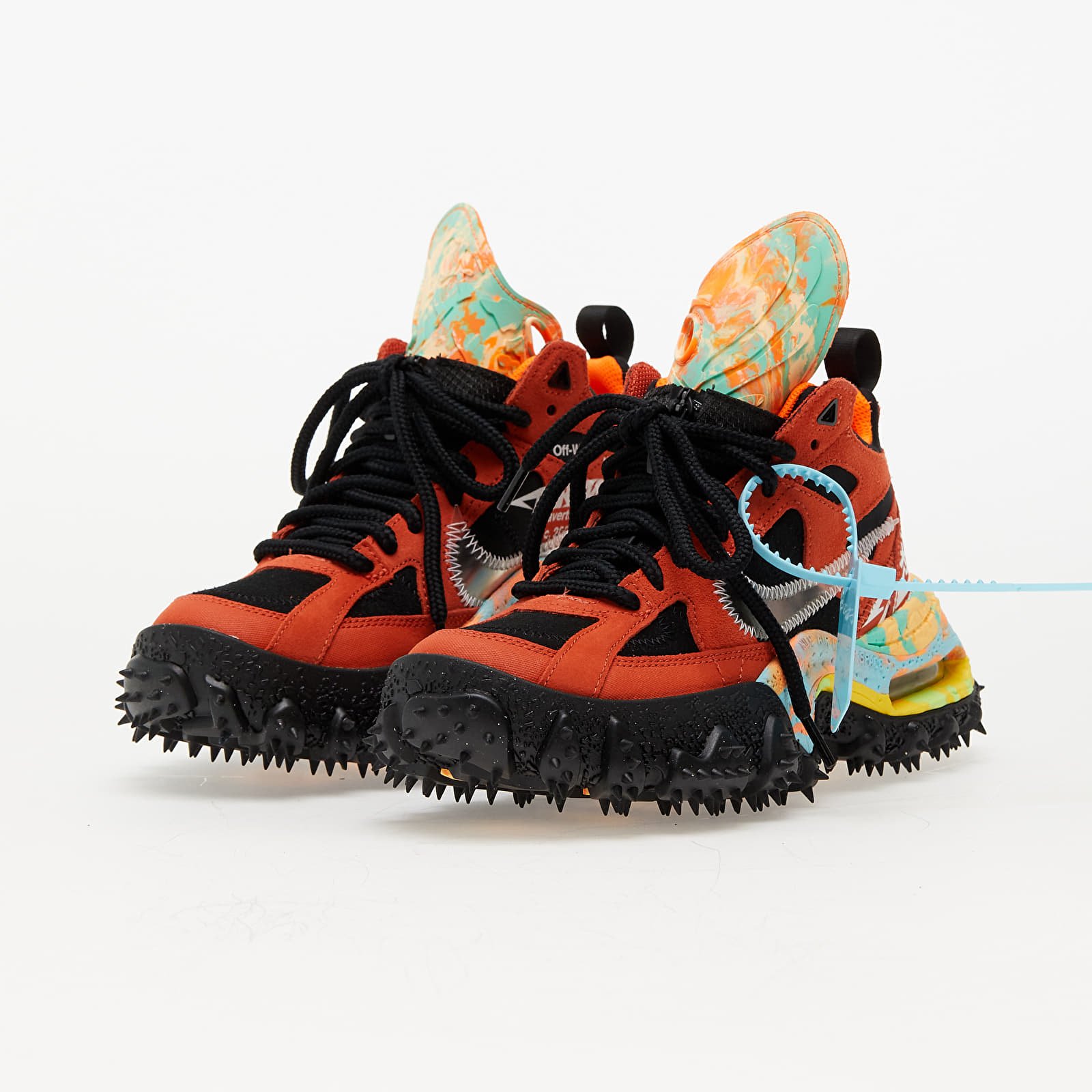 Scarpe uomo Nike x Off-White™️ Air Terra Forma Mantra Orange/ Clear-Black
