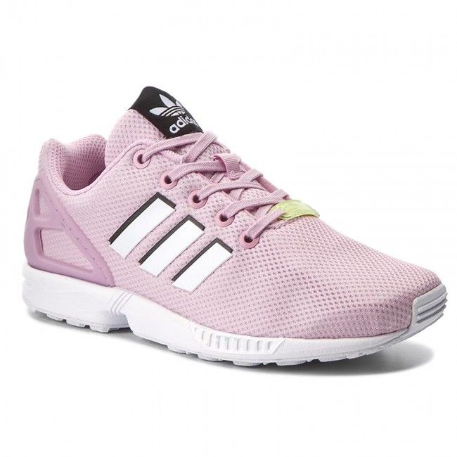 Kids' sneakers and shoes adidas ZX Flux J Frost Pink/ Ftw White