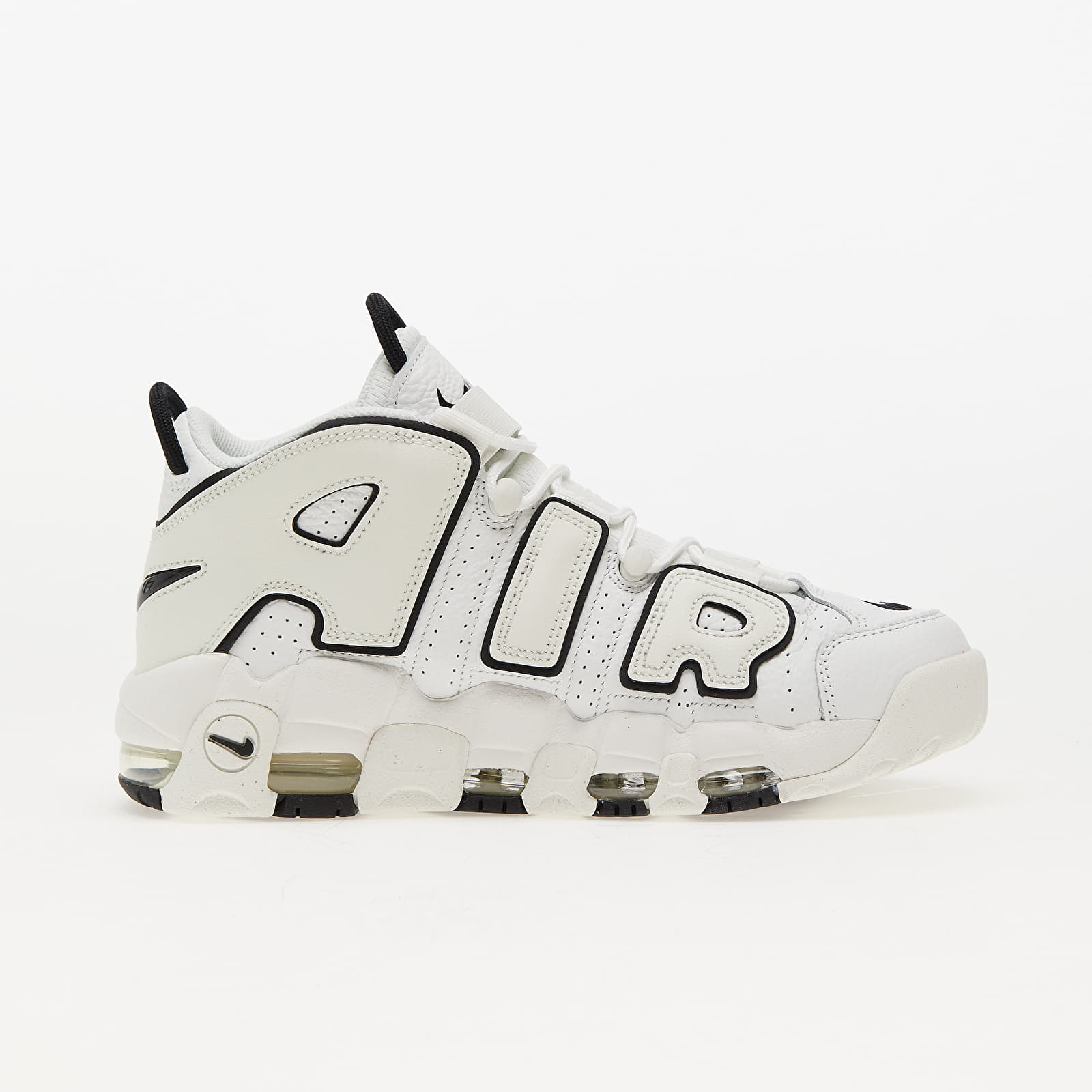 Zapatillas mujer Nike Air More Uptempo Summit White/ Black-Sail